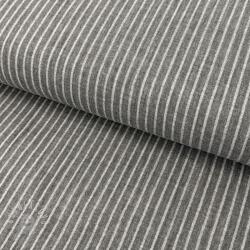  Dupla géz/muszlin YARN DYED Stripes grey