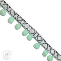  Lemovacia bambuľka JACQUARD light mint