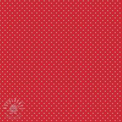 Pamutvászon Petit dots red