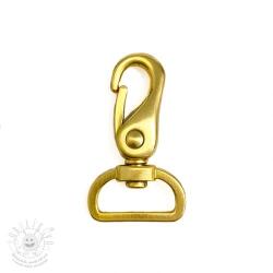  Fém karabiner 25 mm gold