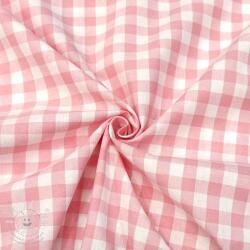  Pamutvászon Check rosa