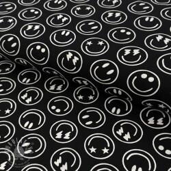  Jersey Happy faces black digital print