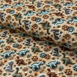  Jersey 3D Knitted Cuties design C digital print