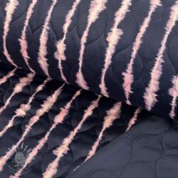 Steppelt anyag VELVET Stripes navy