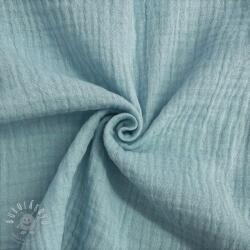  Dupla géz/muszlin teal ORGANIC