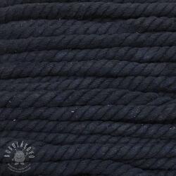  Tekert pamut zsinór 12 mm sötétkék
