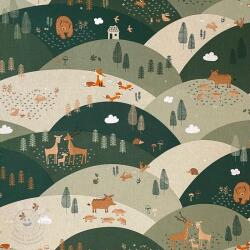  Dekorációs anyag Linenlook Mountain forest animals
