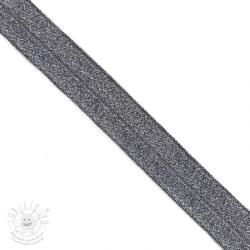  Szegőgumi glitter 20 mm marine