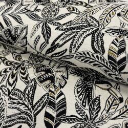  Dekorációs anyag jacquard Fortuna blanc