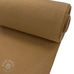  Körkötött sima passzé PREMIUM dark camel