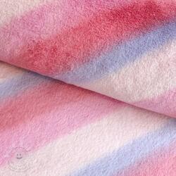  Műszőrme Rainbow diagonal stripe