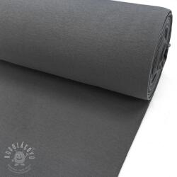  Körkötött sima passzé PREMIUM dark grey