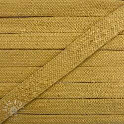  Pamut zsinór lapos 13 mm camel