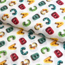  Pamutvászon Dino baby design D digital print