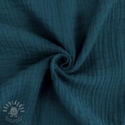  Dupla géz/muszlin petrol