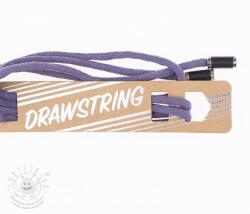  Kapucni zsinór fém végekkel 115 cm HEAD3 lavender