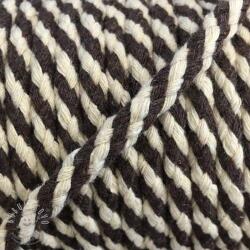 Pamut zsinór 5 mm brown ecru