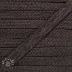  Pamut zsinór lapos 13 mm mocha