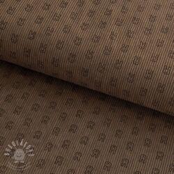  Kordbársony STRETCH Little bunny taupe