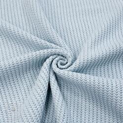  Pulóver anyag BIG KNIT baby blue
