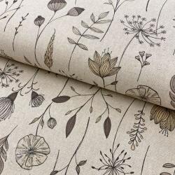  Dekorációs anyag Linenlook Handdrawn flowers