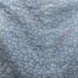  JEANS JACQUARD Animal skin light blue II. osztály