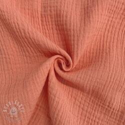  Dupla géz/muszlin salmon ORGANIC