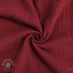  Dupla géz/muszlin bordeaux