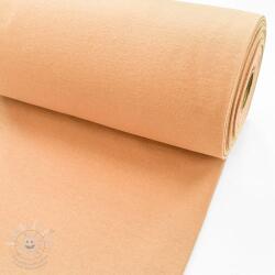  Körkötött sima passzé PREMIUM apricot ice