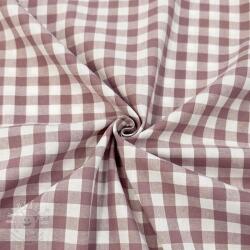  Pamutvászon Check mauve