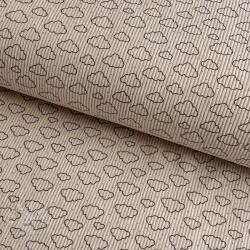  Kordbársony STRETCH Little clouds light sand