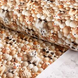  Szabadidő anyag Cutie pies design B digital print