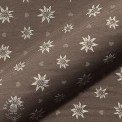  Dekorációs anyag jacquard DOUBLE FACE Landhaus Edelweiss taupe