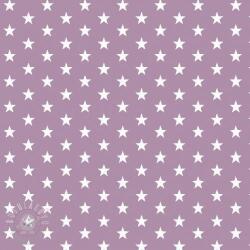  Pamutvászon Petit stars lilac