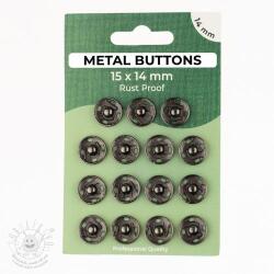  Patentozó szett METAL 14 mm anthracite