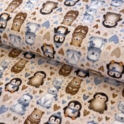 Jersey Pingu and friends design A digital print