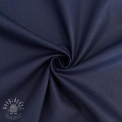  Popelín pamut anyag navy