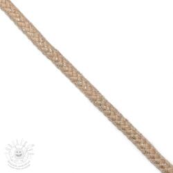  Lurex zsinór 10 mm beige
