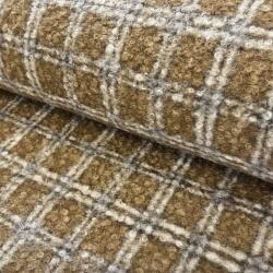  Kabát anyag Bouclé Squares design A