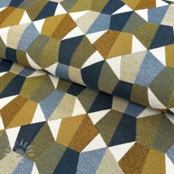  Dekorációs anyag jacquard Mustang blue