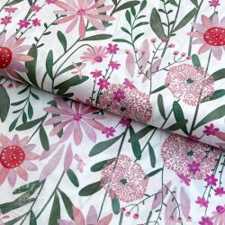  Pamutvászon Meadow white digital print