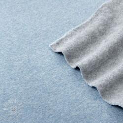  Szabadidő anyag fésült JOGGING blue melange