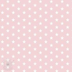  Pamutvászon Petit stars light rose
