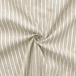  Lenvászon pamuttal Lira big stripe beige