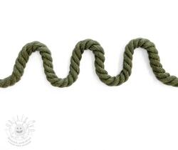  Tekert pamut zsinór 8 mm army