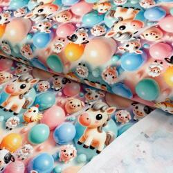  Szabadidő anyag Happy horse design A digital print