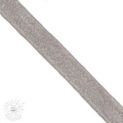  Szegőgumi glitter 20 mm grey