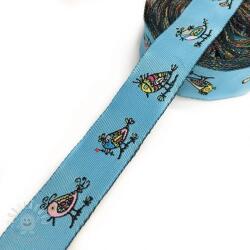  Szalag Birds blue