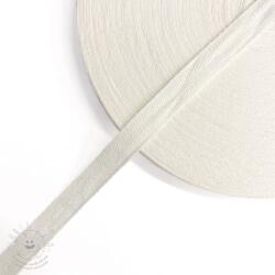  Pamut köpper szalag 15 mm off white