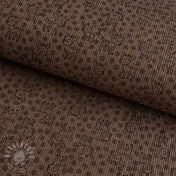  Kordbársony STRETCH Little deer taupe